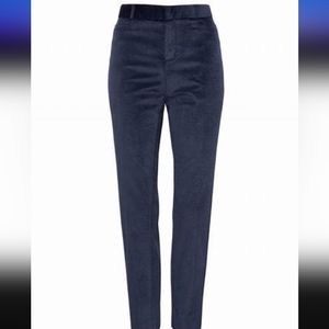Banana Republic navy blue velveteen pants size 8